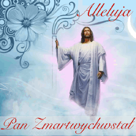 Pan Zmartwychwstały życzy Radosnej Wielkanocy